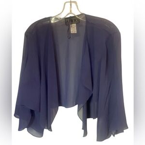 Lex evenings womens petite semisheer shrug 16 women’s petite